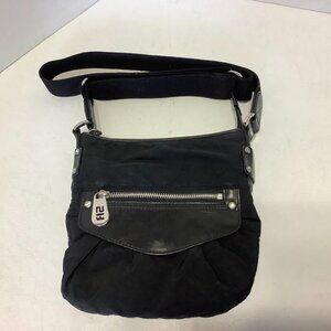 Sonia Rykiel Nylon Black Crossbody Bag Purse